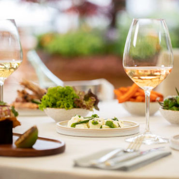 Food at the Vineyard