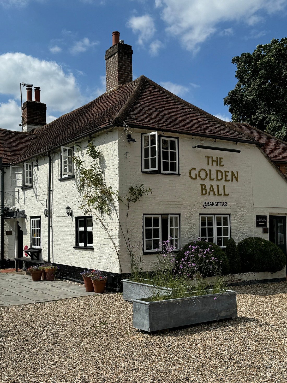 Lunch at The Golden Ball